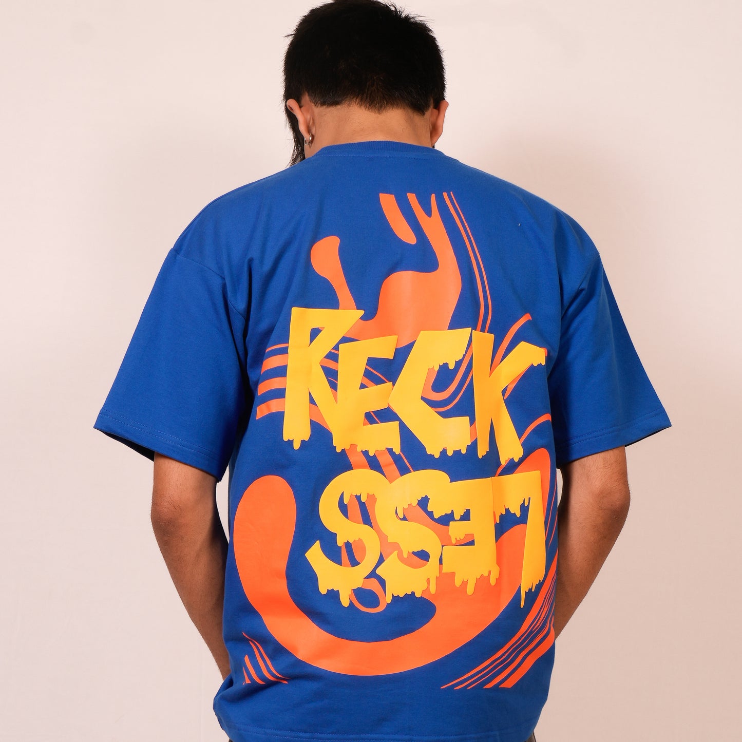 RECKLESS BLUE TEE